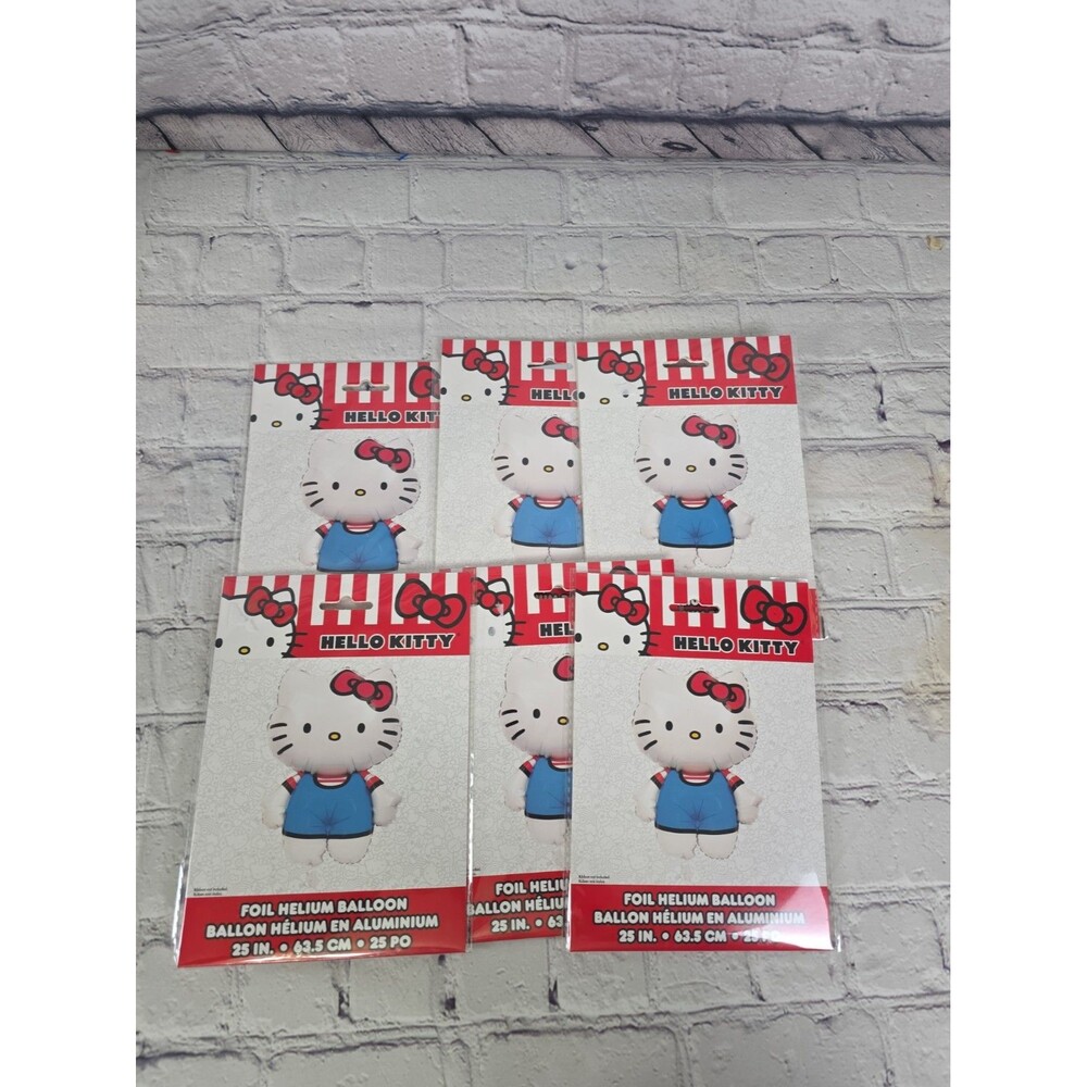 Hello Kitty Foil Helium Balloon 25in. (6)